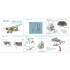 1/48 Westland Lysander Mk.III Interior 3D Decal for Airfix (with 3D-printed resin)