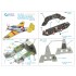1/48 TBD-1 Devastator Interior 3D Decal and Resin Parts for GWH