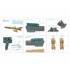 1/48 MiG-21MF 3D Interior Decals for RFM Kit (Moscow Plant, Resin Parts)