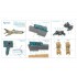1/48 MiG-21SM Conversion 3D Interior Decals for RFM MiG-21MF Kit (Resin Parts)
