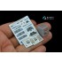 1/72 Su-30MKK Interior 3D Decal for Trumpeter kits (with 3D-printed resin part)