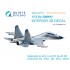 1/72 Su-30MKK Interior 3D Decal for Trumpeter kits (with 3D-printed resin part)