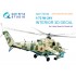1/72 Mi-24V Interior Details on 3D Decal (Hobby Boss/ARK Models) with parts