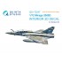 1/72 Mirage 2000D Interior Details on 3D Decal (Modelsvit) with 3D Resin parts