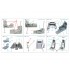 1/72 Ka-50 (black panels) Interior 3D Decal (HobbyBoss/ARK) with parts