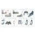 1/72 Ka-50 (black panels) Interior 3D Decal (HobbyBoss/ARK) with parts