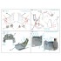 1/72 WWII La-5 3D Interior Decals for Zvezda Kit (Resin Parts)