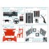 1/24 Mitsubishi Lancer Evolution X Interior 3D Decal for Aoshima