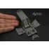 1/24 Bf 109G-5/Bf 109G-6 Interior Details on 3D Decal (Airfix)