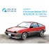 1/24 Honda Ballade CR-X Interior 3D Decal for Tamiya