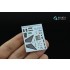 1/24 Peugeot 206 WRC 3D Interior Decals for Tamiya Kit
