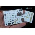 1/32 Spitfire Mk. II 3D-Printed & Coloured Interior Decals for Revell kit