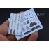 1/32 Bf 109E-4 3D-Printed & Coloured Interior Decals for Eduard kit