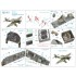 1/32 Junkers Ju 87A Interior Detail Parts for Trumpeter kits