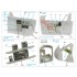 1/32 SBD Dauntless Family Rear Cockpit Interior Details on 3D Decal (Trumpeter)
