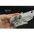 1/32 SBD-2 Dauntless Pilot's Cockpit Interior Details on 3D Decal (Trumpeter)