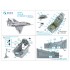 1/32 A-4E Skyhawk Interior Details on 3D Decal (Trumpeter)