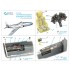 1/32 F-80C Shooting Star Interior 3D Decal for Czech Model/Special Hobby
