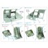 1/32 A-20J/A-20K Havoc/Boston IV Interior 3D Decal for HK Models