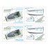 1/32 Eurofighter Typhoon Single-Seater Canopy Framing Set for Trumpeter