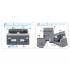 1/35 Mercedes-Benz L1500A Interior Detail Parts for MiniArt kits
