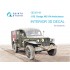 1/35 Dodge WC-54 Ambulance Interior 3D Decal for Zvezda kits