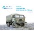 1/35 GAZ-66 Interior 3D Decal for Zvezda kits