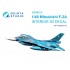 1/48 Mitsubishi F-2A Coloured Interior Detail Parts for Hasegawa kits