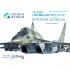 1/48 Mig-29 Smt 9-19 Interior Detail Set (on decal paper) for Great Wall Hobby Kits