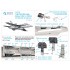 1/48 F/A-18F Super Hornet Early Interior Detail Parts for Hasegawa kits