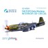 1/48 P-51D Early Interior Detail Set (on decal paper) for Eduard Kit