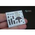 1/48 Vought F4U-4 Corsair Coloured Interior Decals for HobbyBoss kit