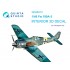 1/48 Fw 190A-3 3D-Printed & Coloured Interior on Decal Paper for Hasegawa kits