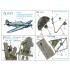 1/48 Hurricane family Interior Details on 3D Decal for Arma Hobby kits