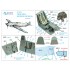 1/48 Bf 109K-4 3D-Printed & Coloured Interior on Decal Paper for Eduard kits