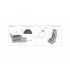 1/48 A-4B Interior 3D Decal for Hasegawa/Hobby2000 kits