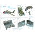 1/48 Me P.1101 Interior 3D Decal for RS models kits