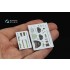 1/48 Bf 109E-3/4 Interior 3D Decal for HobbyBoss kits