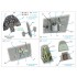 1/48 Bf 109E-3/4 Interior 3D Decal for HobbyBoss kits