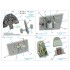 1/48 Bf 109E-3/4 Interior 3D Decal for HobbyBoss kits