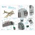 1/48 Boeing B-17F Interior 3D Decal for HK/Eduard kits