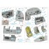 1/48 Boeing B-17F Interior 3D Decal for HK/Eduard kits