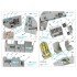 1/48 Boeing B-17G Interior 3D Decal for HK models
