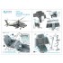 1/48 AH-64A Interior 3D Decal for Hasegawa kits