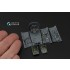 1/48 P-40E Wtarhawk Interior 3D Decal for Eduard kits