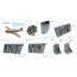 1/48 P-40E Wtarhawk Interior 3D Decal for Eduard kits