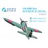 1/48 A6M5 Zero (Mitsubishi Production) Interior Details on 3D Decal (Eduard)