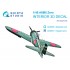 1/48 A6M5 Zero (Nakajima Production) Interior Details on 3D Decal (Eduard)