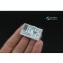 1/48 Jaguar Gr.1A Interior Details on 3D Decal (Airfix)