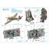 1/48 P-47D Thunderbolt Razorback Interior Details on 3D Decal (Miniart)